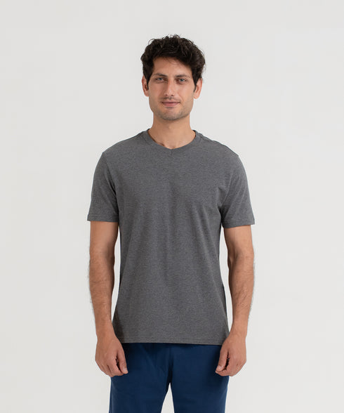Men's Basic V-Neck Tee